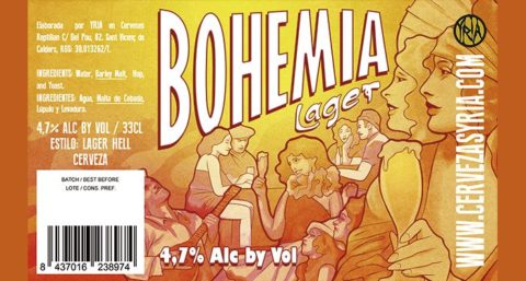 Etiqueta de Bohemia