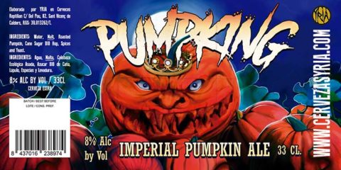 Etiqueta de Pumpking