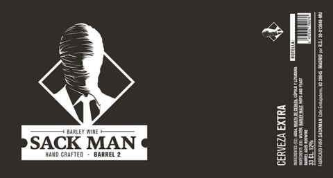 Etiqueta de Sack Man — Barrel 2