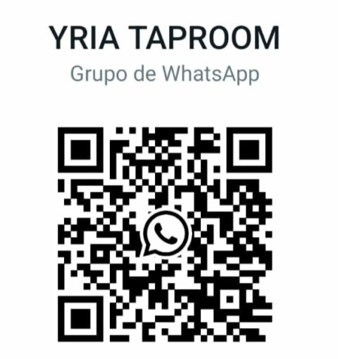 Código QR del grupo de WhatsApp de Yria Taproom